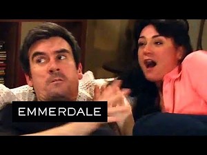 Emmerdale - Cain and Moira's 'Alone Time' Is Interrupted