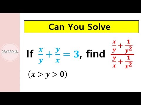 HOW TO: Simplify the Rational Expression (Part 32)