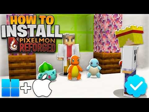 How To Install PIXELMON on CURSEFORGE In 2026! (For ALL Devices)