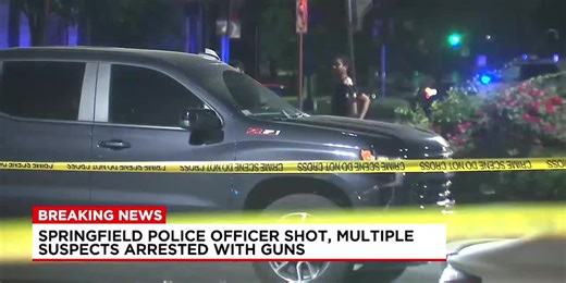 Springfield police officer injured in State Street shooting