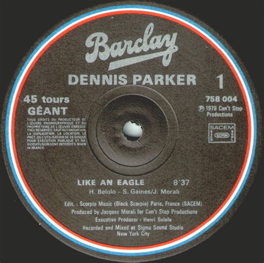 Dennis Parker - Like An Eagle