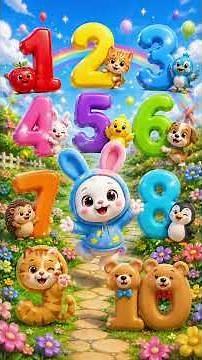🔢 นับเลข 1–10 กับ Puff | Learn Numbers 1–10 for Kids 🐰 | Hello WonderBox