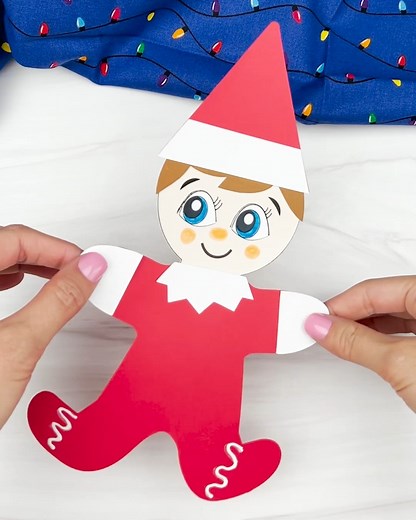 21K views · 72 reactions | This elf disguise for the gingerbread man is so cute! Use the PDF to make it  | Simple Everyday Mom | Facebook
