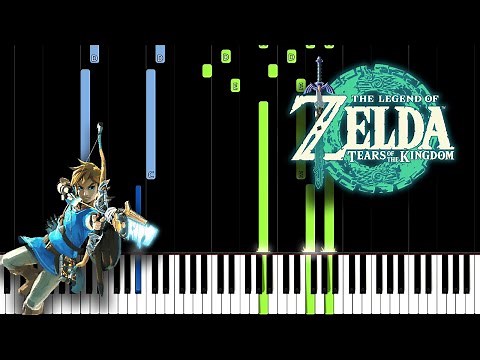 Main Theme - The Legend of Zelda: Tears of the Kingdom (Piano Tutorial) [Synthesia]