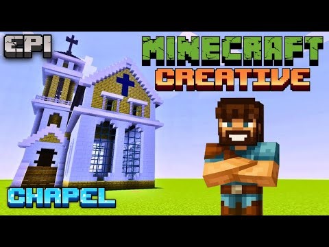 Building a Stunning Chapel in Minecraft Creative! | EP1 of Our Ultimate Survival-Inspired World