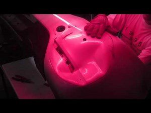 Réparation pare-chocs en plastique