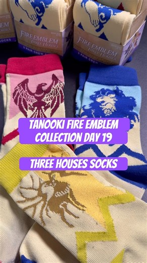 Tanooki Fire Emblem Collection Day 19: Three Houses Socks