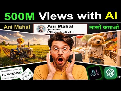 How a Faceless YouTube Channel Got 500M Views | Nano Banana + Lumeflow AI