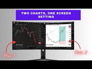 How to View Two Trading Pairs in TradingView on One Screen