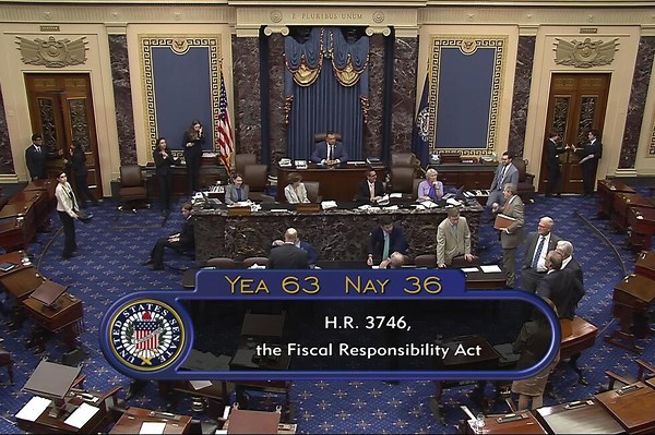 Just days to spare, Senate gives final approval to debt ceiling deal, sending it to Biden