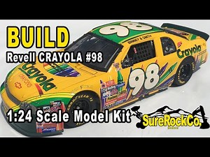 Build CRAYOLA #98 Revell/Monogram 1:24 NASCAR 1998