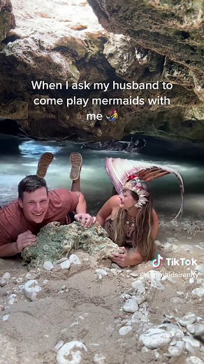 Husband and Wife Mermaid Playtime | Merman Transformation
