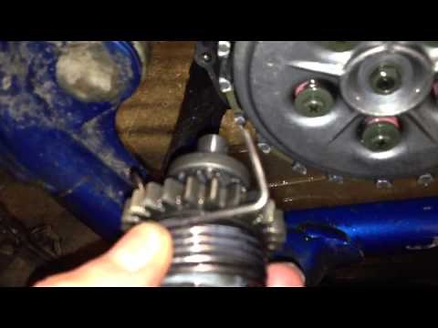 Yamaha blaster kick start spring repair