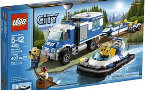 乐高 城市 4205 越野指挥中心 速组评测