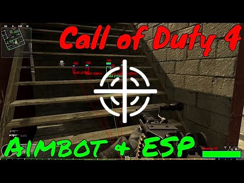 C++ Call of Duty 4 AIMBOT ESP DIRECTX MENU SOURCE CODE