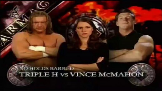 WWF Armageddon 1999 - Triple H vs Mr. McMahon (No Holds Barred Match)