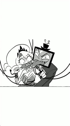 ALASTOR RESCATA A CHARLIE DE VOX #vivziepop #hazbinhotel #charlastor #radiobelle