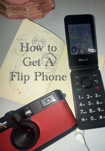 Setting Up My Flip Phone for Minimal Distraction
