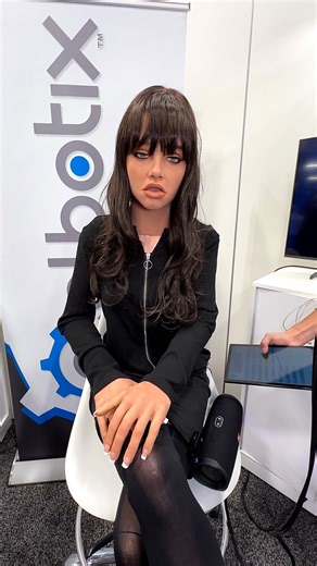 Gadget Glimpse on Instagram: "Say hello to Melody by Realbotix! This humanoid robot offers lifelike interactions and advanced AI capabilities. Melody is set to transform human-robot interactions across various industries. #Robotics #HumanoidRobot #Robot #AI #Companion"