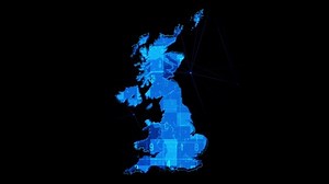 United Kingdom Digital Cyber Technology Map Stock Footage Video (100% Royalty-free) 1066225408 | Shutterstock