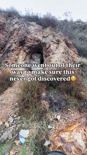 793K views · 11K reactions | Someone went out of their way to keep this sealed off. Clearly not meant to be found. So tell me—what do you think was hidden back here? | SoCal Outdoor Explorer | Facebook