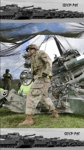 Field Artillery Squadron, 2nd Cavalry Regiment live fire exercise