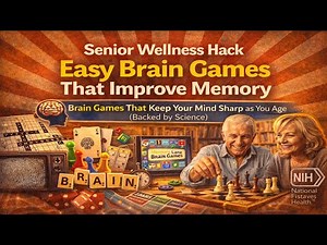 Senior Wellness Hack - Easy Brain Games That Improve Memory
