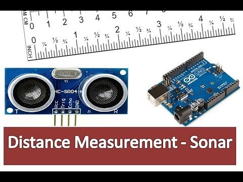 Ultrasonic Sonar Tutorial | How to measure distance / detect objects using Sonar and Arduino