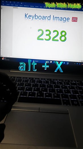 keyboard icon ⌨ MS Word tricks shortcut #msword #loveicon #techwithhabib #keyboardsymbol #MSWord