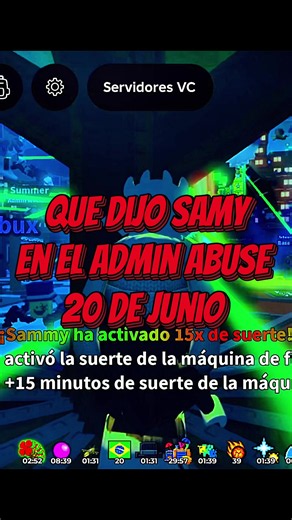 Que dijo sammy en el admin abuse 20 de junio #robloxfyp #adminabusedehoy #paratiiiiiiiiiiiiiiiiiiiiiiiiiiiiiii #roblox
