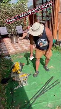 How to build window screens!