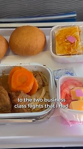 Is Tunisair Economy Class Food Better Than It's Business Class? | Josh Cahill