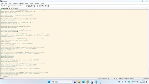 openstack的搭建——基础文件的配置