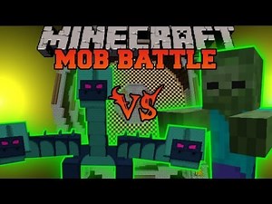HYDRA VS. GIANT ZOMBIE - Minecraft Mob Battles - Arena Battle - Twilight Forest Mod