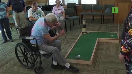 St. Louis memory care facility uses mini golf to help dementia patients