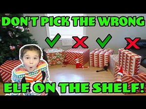 Don't Pick The Wrong Elf On The Shelf Mystery Box Challenge! The Doll Maker Was Watching Me