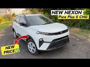 Sirf 10 Lakh😳 New Tata Nexon Pure Plus S CNG Detailed Review