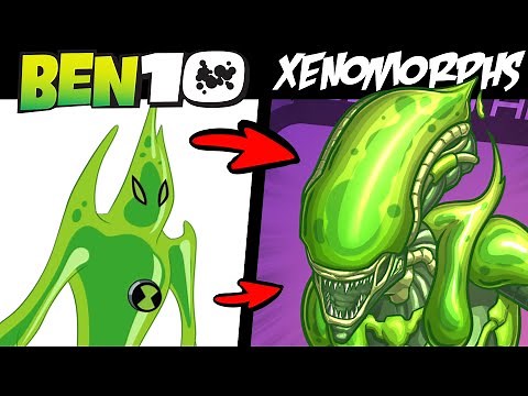 What if BEN 10 ALIENS Were XENOMORPHS?! (Lore & Speedpaint)