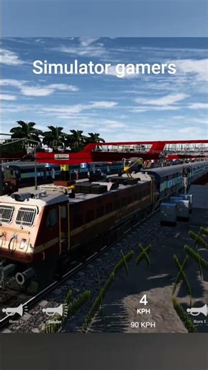 Train working signal #railway #indianrailways #indianbullettrain #railsimulatorindia