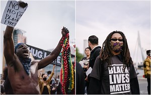 De demonstratie in Rotterdam werd afgebroken maar voelde toch als een triomf