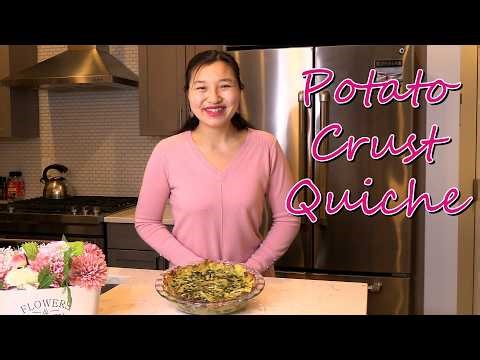 Potato Crust Quiche Recipe (No Pie Crust!)