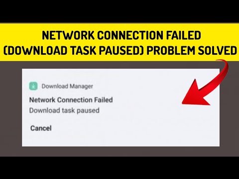How To Solve Network Connection Failed(Download task paused) Problem || Rsha26 Solutions