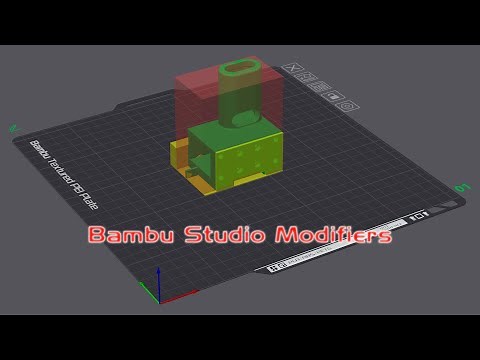 Modifiers in Bambu Studio