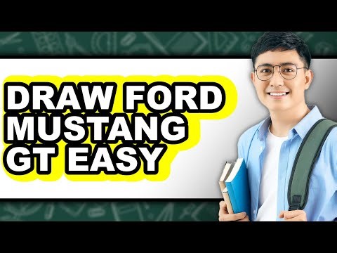 How to Draw Ford Mustang Gt Easy (updated)