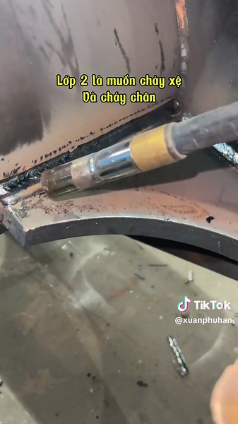 Kỹ Thuật Hàn 2F Lệch Dưới Ôm Ống