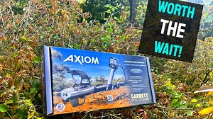 Secret weapon - preparing my Garrett Axiom for a metal detecting trip