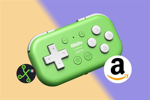 Este mini control es perfecto para jugar con tu Nintendo Switch o celular en cualquier lugar e increíblemente cuesta menos de 500 pesos