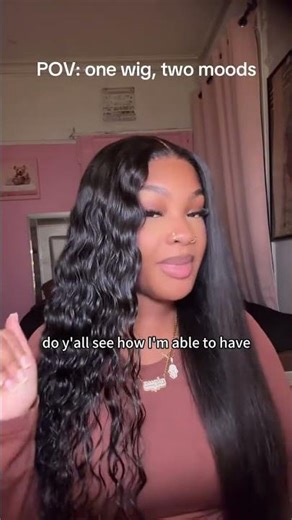 UNice Easy To Install 13x4 Lace Straight to Water Wave Human Hair Wig