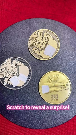 Scratch it open and you'll find a surprise!