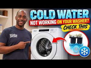 Cold Water Not Working on Your Washer? Check This